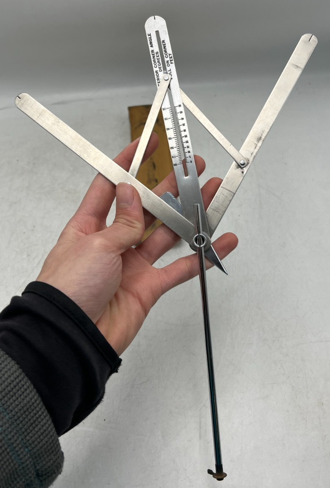 Dillon Bisector Corner Angle Tool by Suttle Equipment Co w/ Case