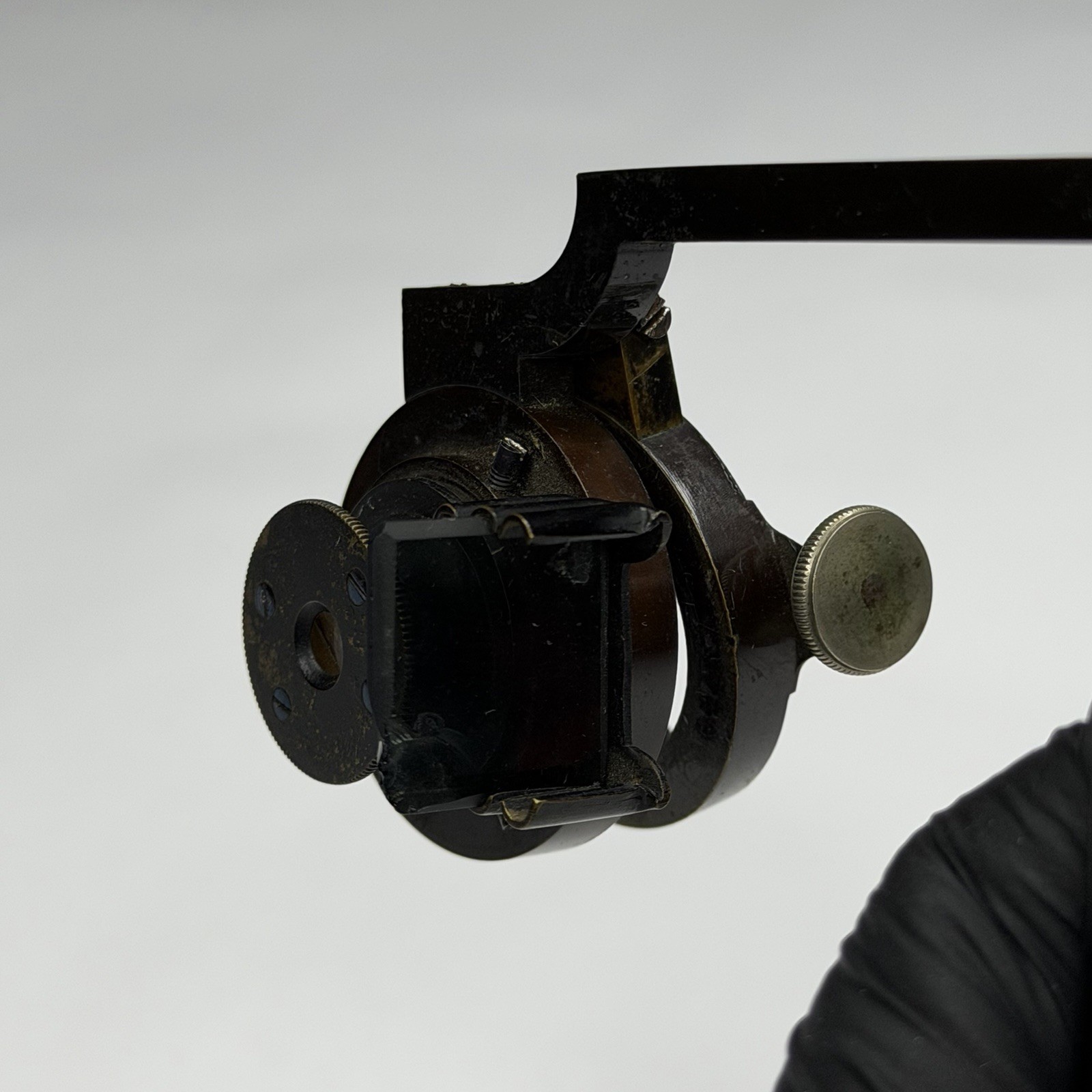 Vintage Carl Zeiss Jena Microscope Camera Lucida Abbe's Drawing w/Case