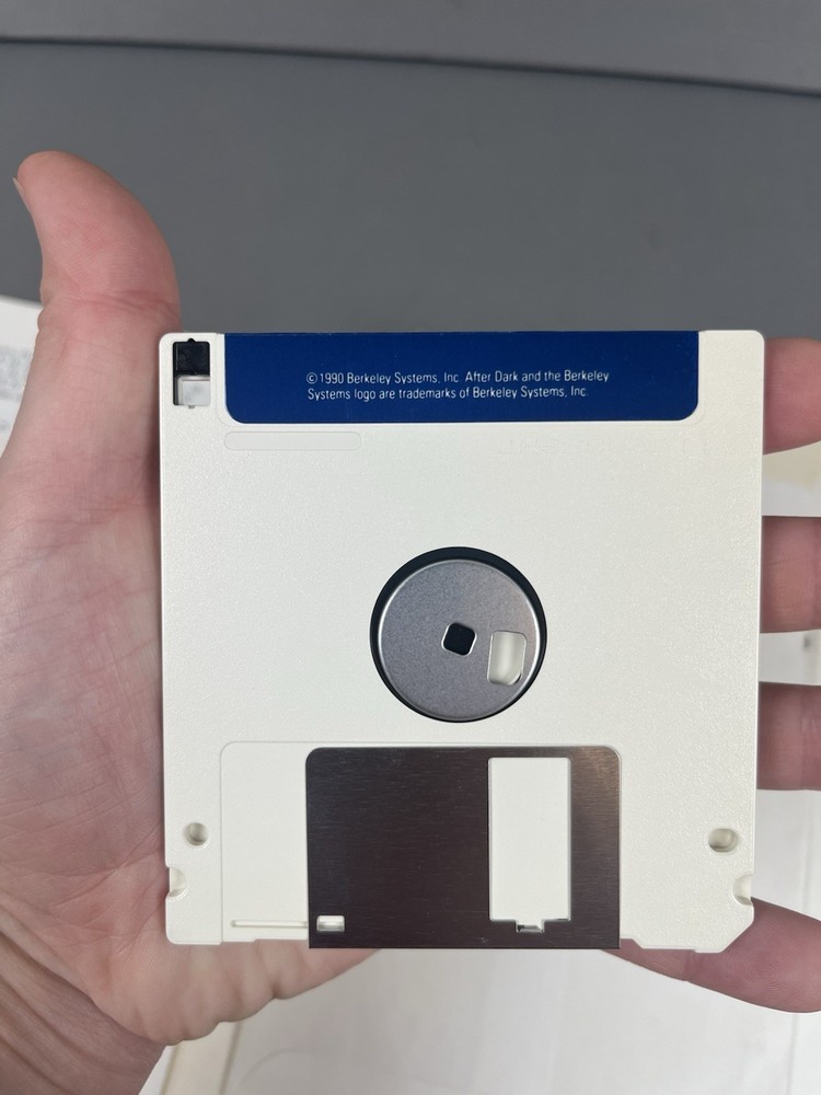 After Dark Screen Saver Berkeley 3.5" Floppy Disk - Vintage Computing
