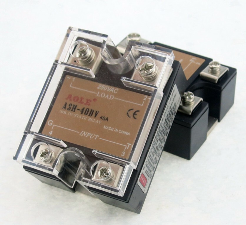 Single Phase Solid State Relay ASH-40DV Blister Pressure Regulating SSR-25DV