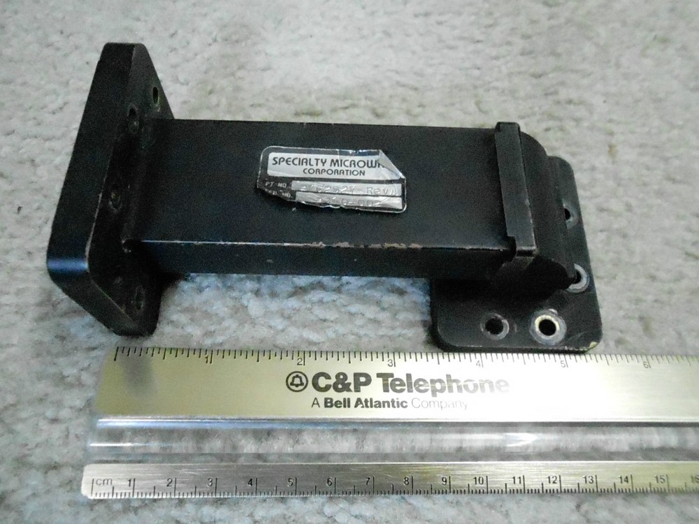 SPECIALTY MICROWAVE E BEND, 90 DEGREE CPR137 WAVEGUIDE