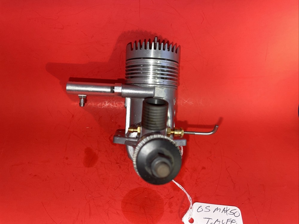 OS MAX 50 C/L WITH T- MUFFLER EXCELLENT #7