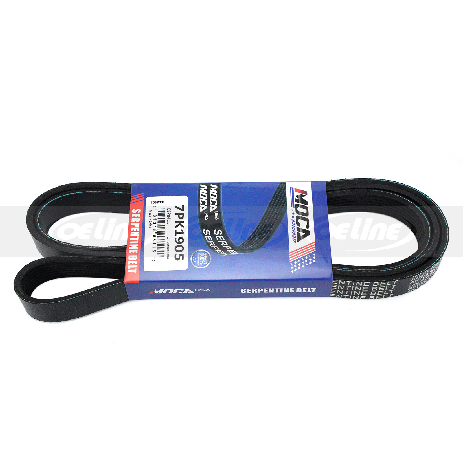 7PK1905 EPDM Serpentine Belt for Toyota Camry RAV4 Corolla Matrix Scion xB Vibe