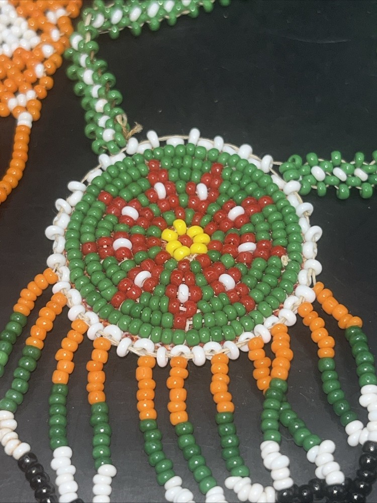 Seed Bead Native American Necklaces (3)