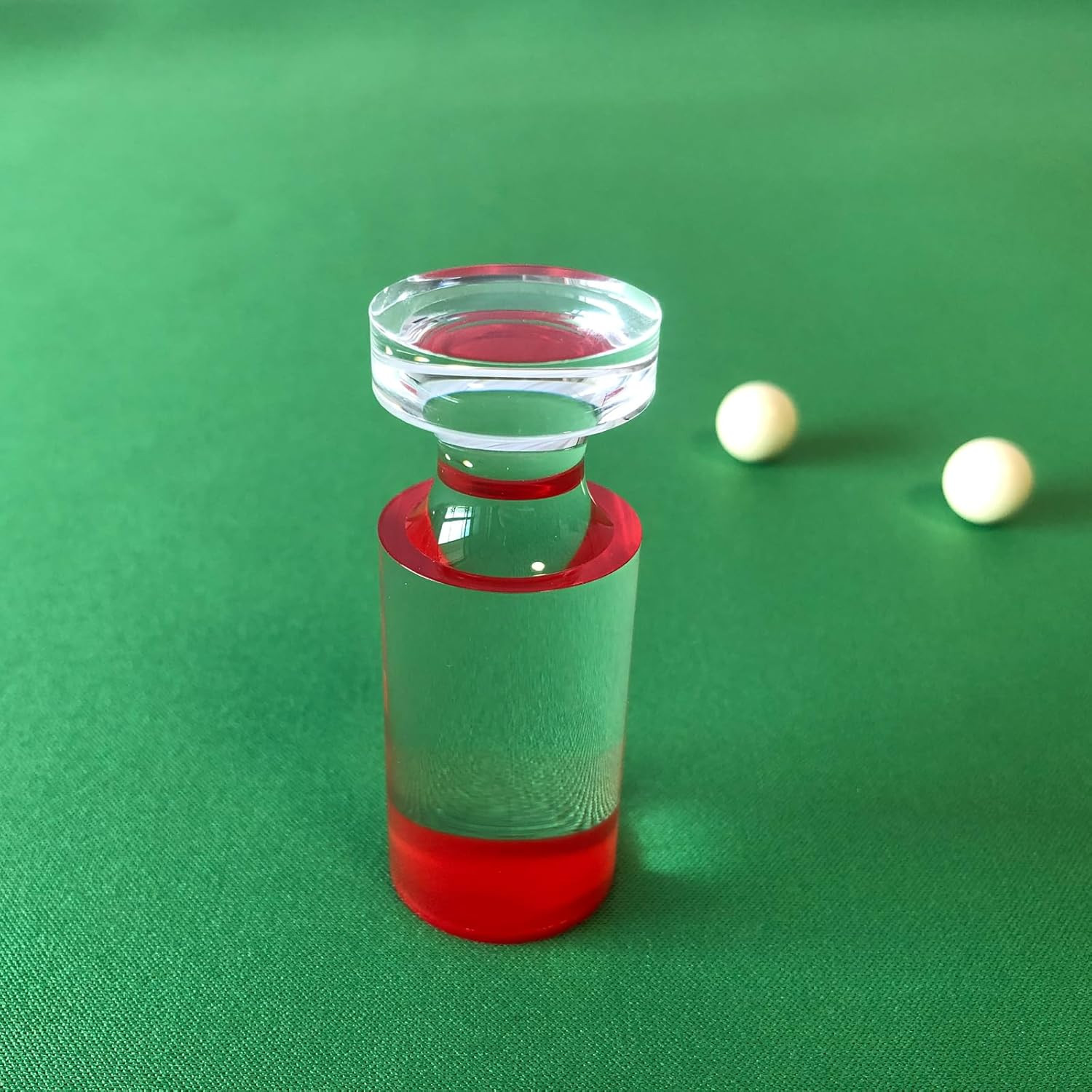 Roulette Marker Balls Set - Flat Top Acrylic Win Marker with 2 Roulette Wheel Ta