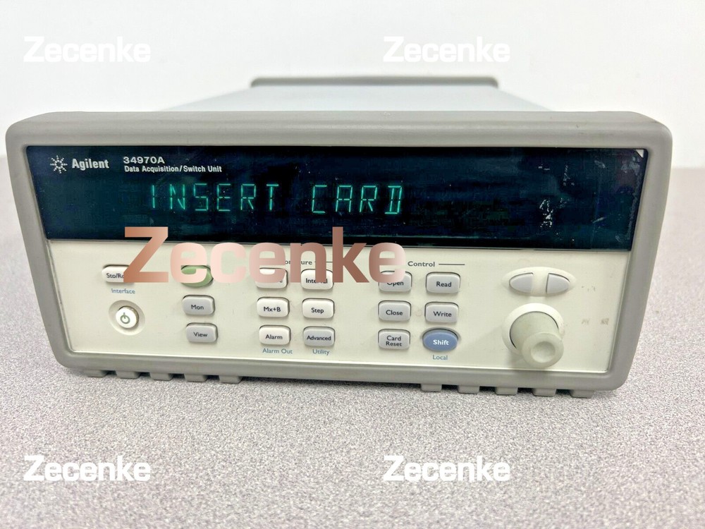HP AGILENT 34970A DATA ACQUISITION SWITCH UNIT