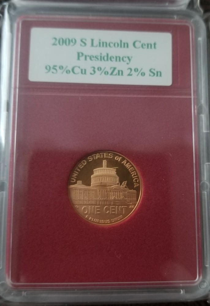 2009 lincoln cent proof set encapsulated