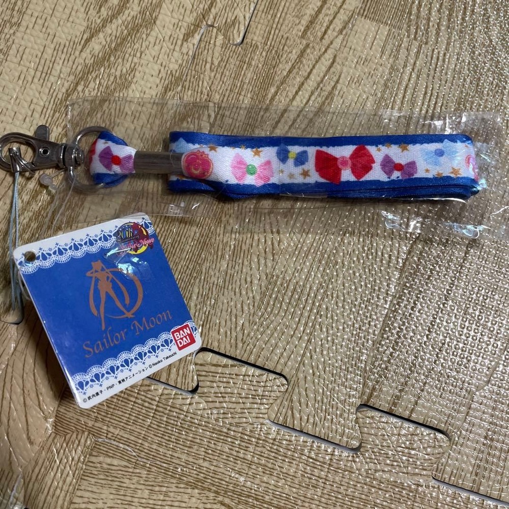 Sailor Moon Neck Strap Full Ribbon Pattern