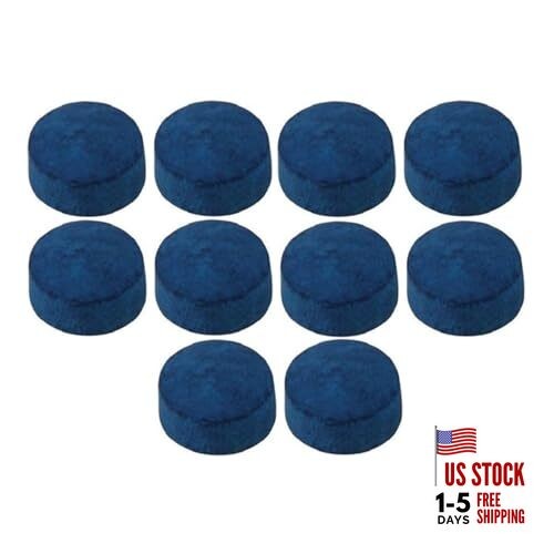 Elk Master 13mm Pool Billiard Cue Tips 10 Tips