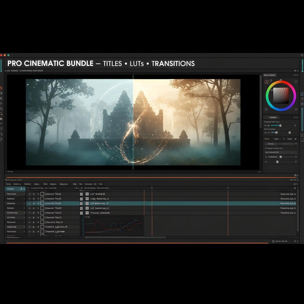 10000+ Filmmaker Bundle | Premiere Pro, After Effects, DaVinci Resolve Assets