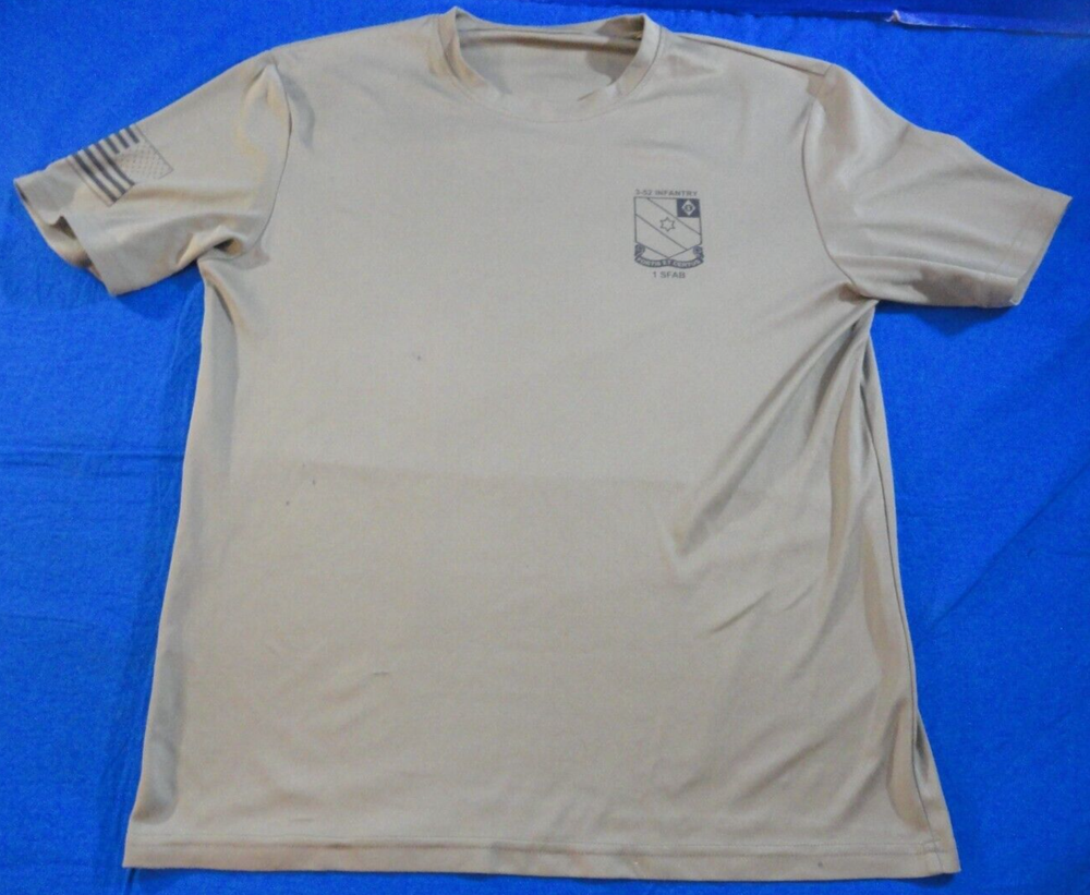 DISCONTINUED 3-52 INFANTRY 1 SECURITY FORCE ASSISTANCE BRIGADE UNIT SHIRT MEDIUM