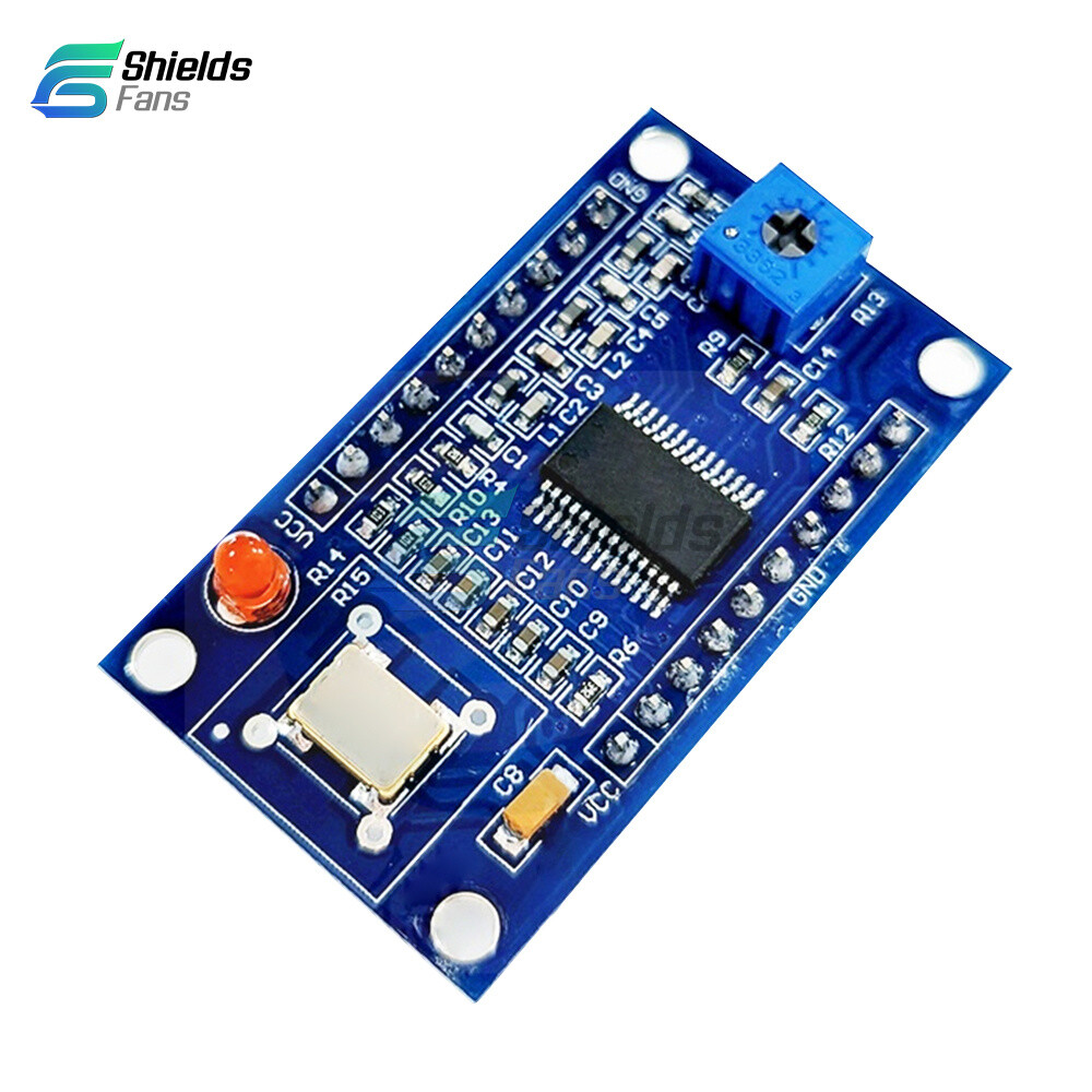 AD9850 DDS Signal Generator Module 0-40MHz 2 Sine Wave & 2 Square Wave Output