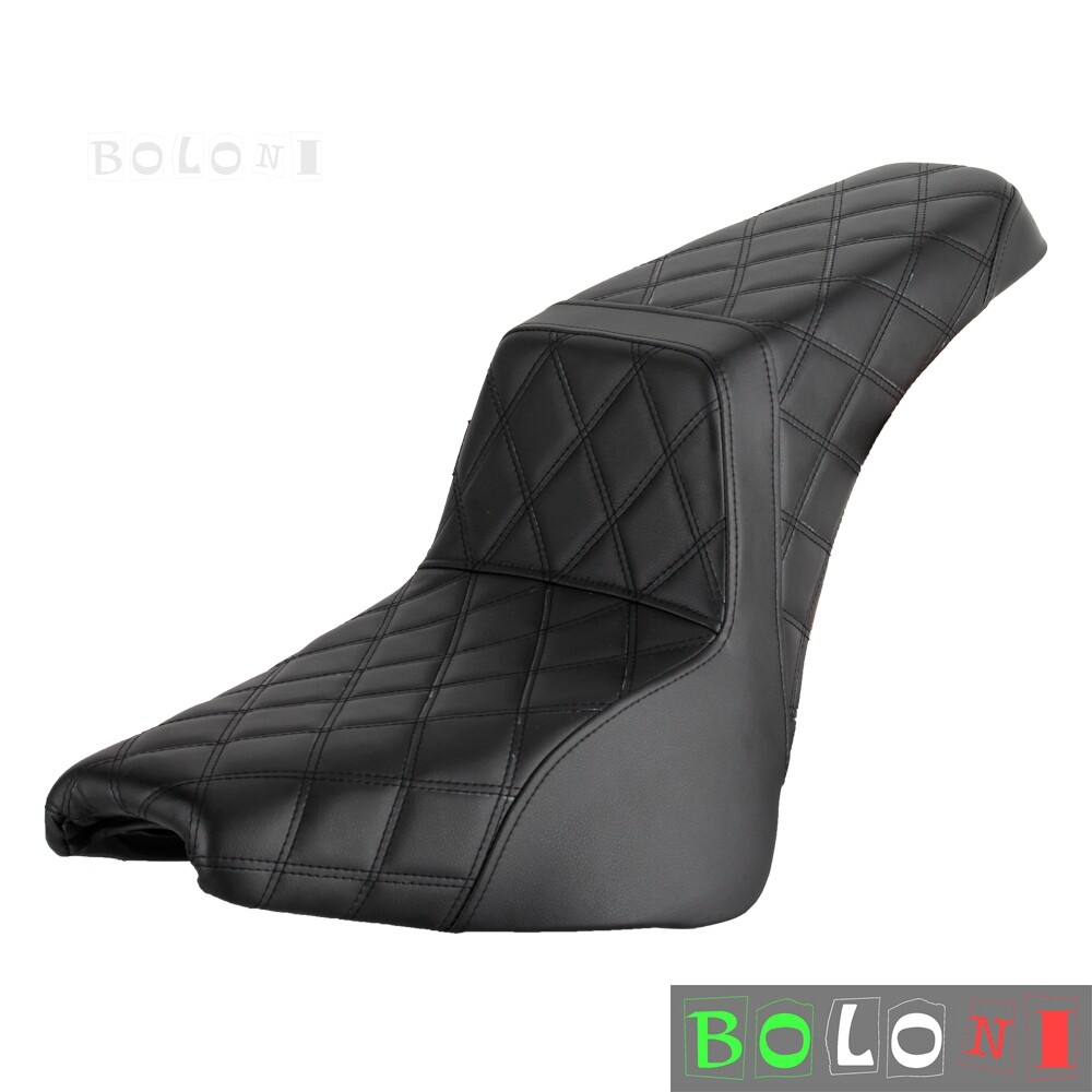 Gel Pad 2-Up Seat For Harley Softail Street Bob FXBB FXBBS Slim FLSL 2018-2024