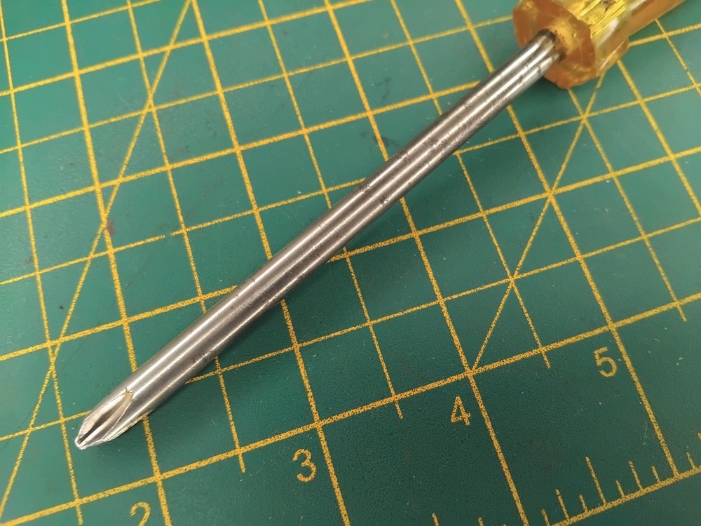 Vintage Steadfast Screwdriver X2/4 Worn Tip LT21828-SP