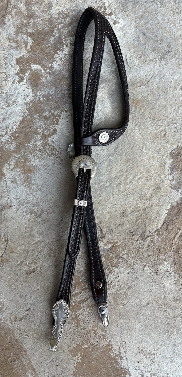 Vintage Billy Cook Headstall Sterling Silver Spoon Bit Hangers & Fleming Silver