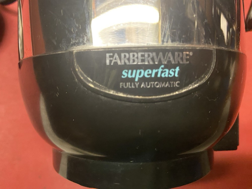 Farberware Super fast 8 Cups Automatic Coffee Percolator Model FCP280 G Tested