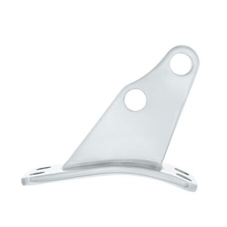 21325 Exhaust Bracket, Stainless, Angled, for Peterbilt