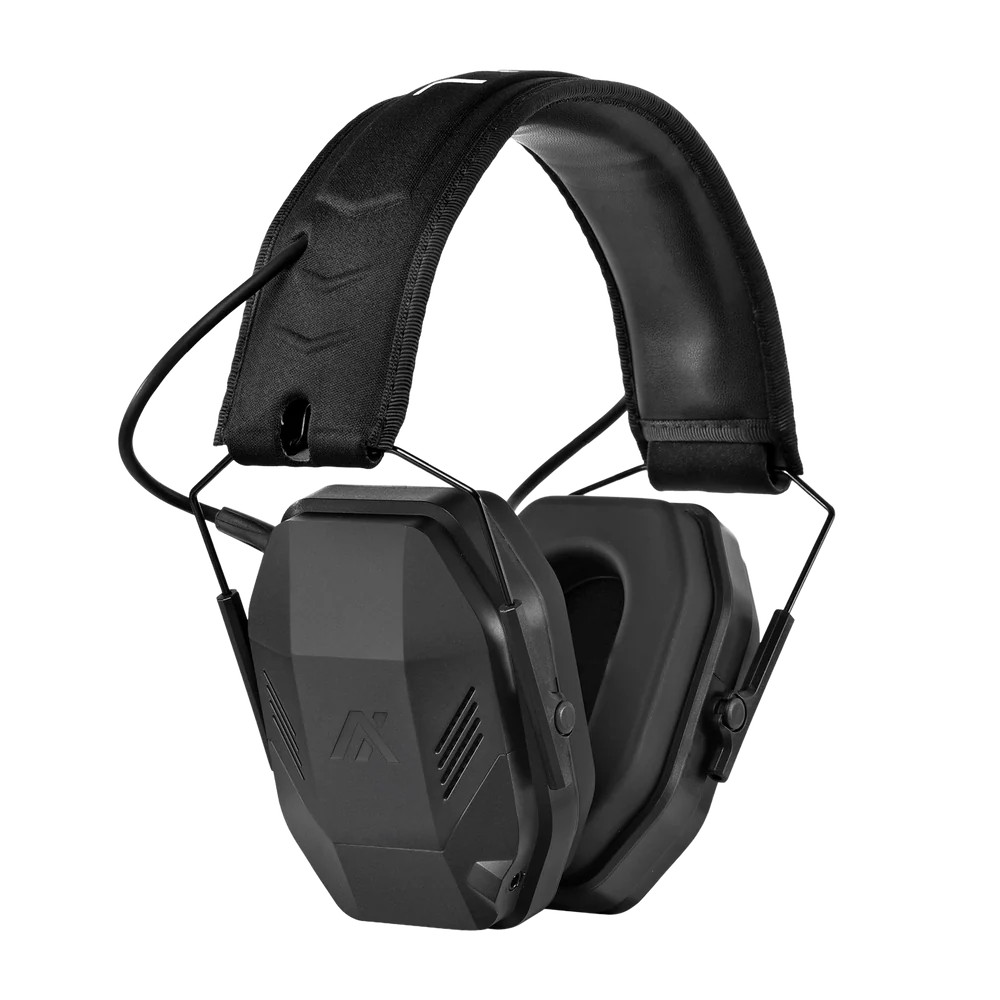 AXIL MX Pro Earmuff w/ Bluetooth USB-C Charging Black  MX-PRO-E