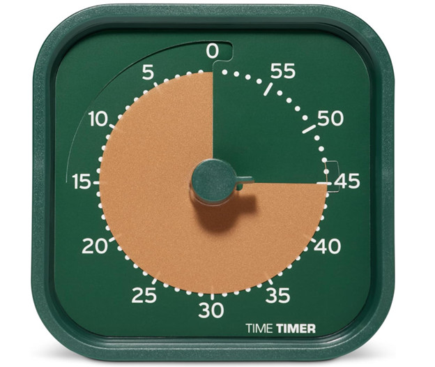 MOD Home Edition Individual Sized 60 Minute Visual Countdown Timer for ADHD