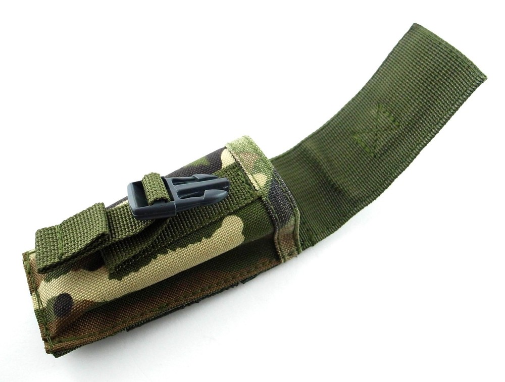 1 Army Camo Nylon Pouch For Gerber 600 Multi Tool,5" Folding Knife Or Flashlight