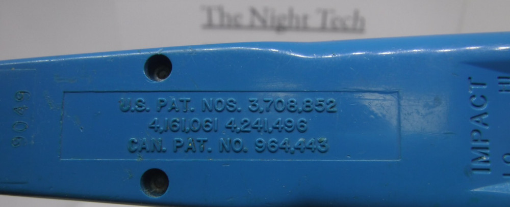 HARRIS-DRACON HD 8762 D-814 IMPACT TOOL w/ BLADE