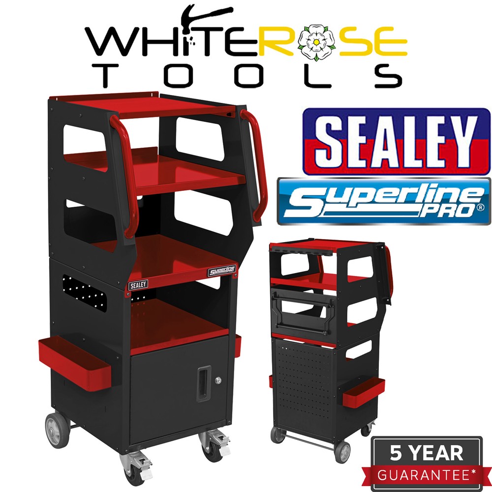Sealey Multipurpose Trolley for Diagnostics 4-Level Superline Pro