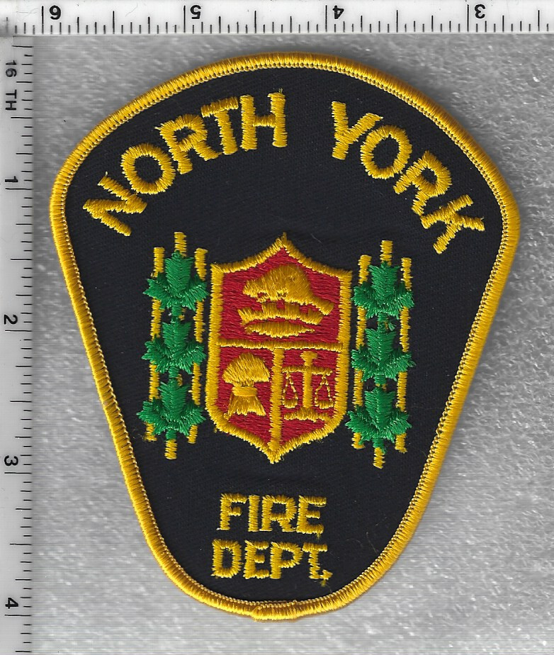 North York Fire Department (Ontario, Canada) Shoulder Patch