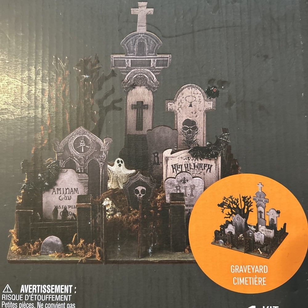 Make Market Diorama Kit Halloween Graveyard