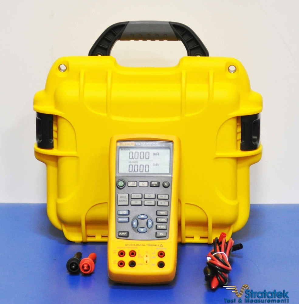 Fluke 725 Multifunction Process Calibrator - NIST Calibrated with Data