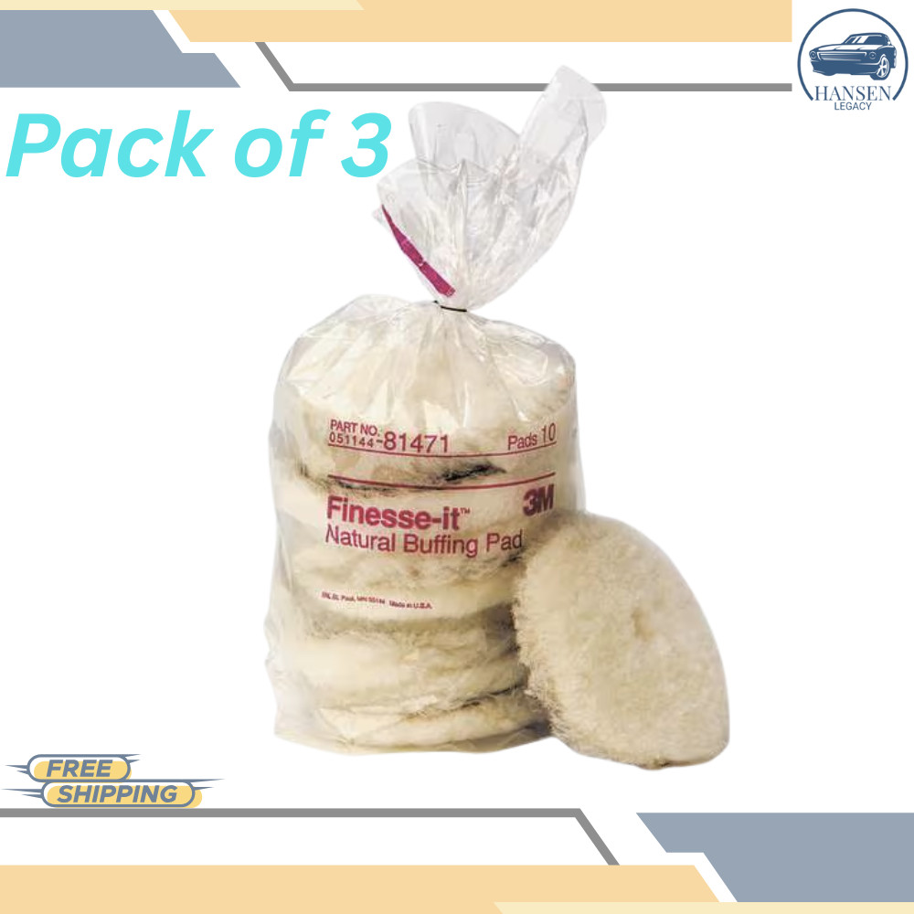 Buffing Pad, 5-23/64 in. 3M