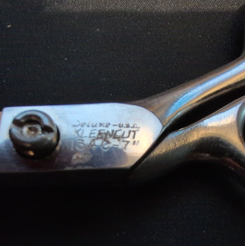 Kleencut 7” Scissors 34-C-7” Shears Sewing Seamstress USA