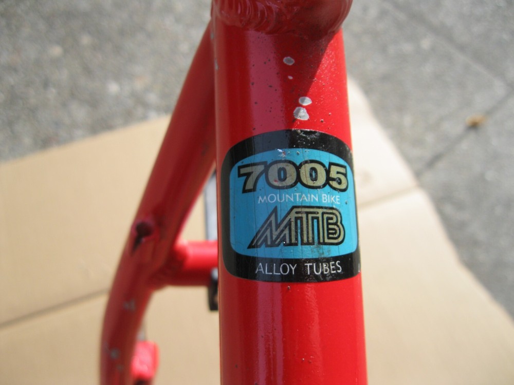 Barracuda A2Z MTB 18" Frame, 7005 MTB Alloy Tubes