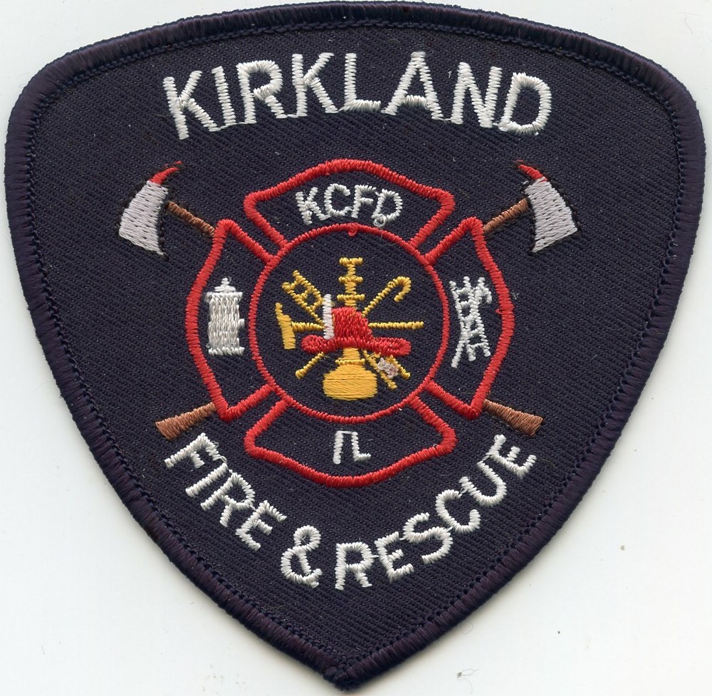 KIRKLAND ILLINOIS IL RESCUE FIRE PATCH