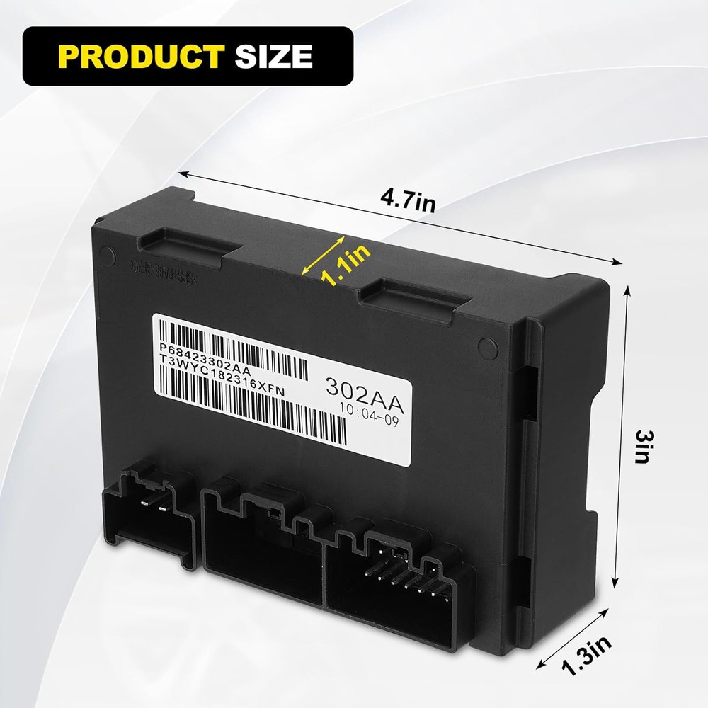 Transfer Case Control Module 68423302AA For 2019-20 Jeep Grand Cherokee Durango