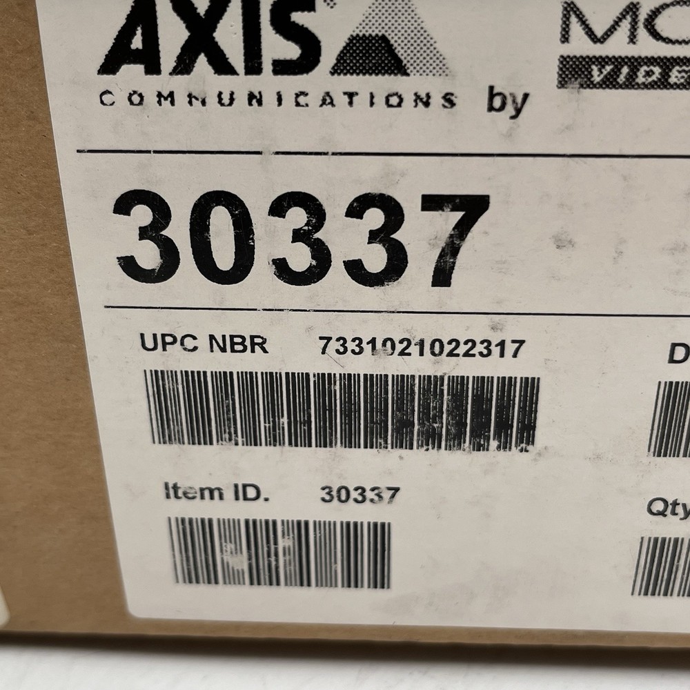 NEW IN BOX!! Axis Network Security Video Camera Mount Adapter Plate - 30337