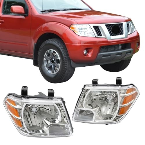 Headlight Headlamp Assembly Halogen Replacement for Frontier 2009-2021 Driver