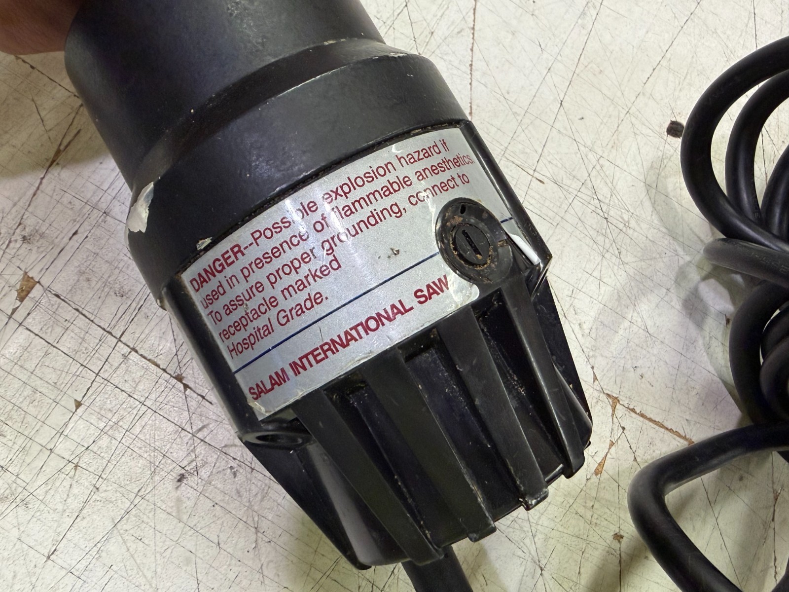 SALEM 1200 Autopsy Saw– 120V 60Hz – Electric Oscillating Saw TESTED WORKING