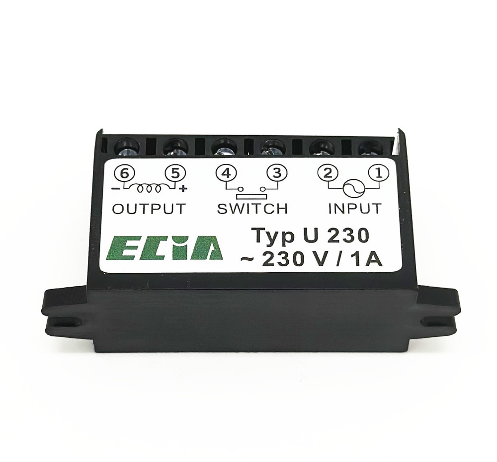 ECIA TYP U230 230V/1A brake rectifier module