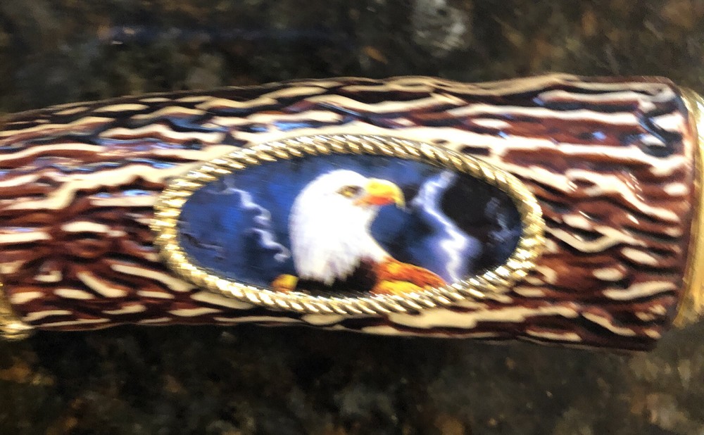 Bowie Knife 11.5” Eagle handle