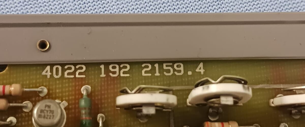 Philips Electron Microscope EM410, CRT DISPLAY AN. PCB Board 4022 192 3159.2