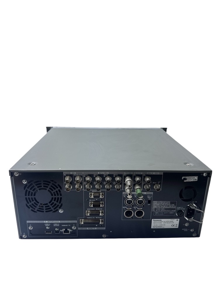 Panasonic AJ-HPS1500E HD/SD Multi-Format Studio Recorder