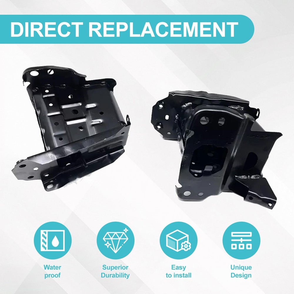 Front Bumper Bracket Left Right 2Pcs for 2019-2025 Corolla