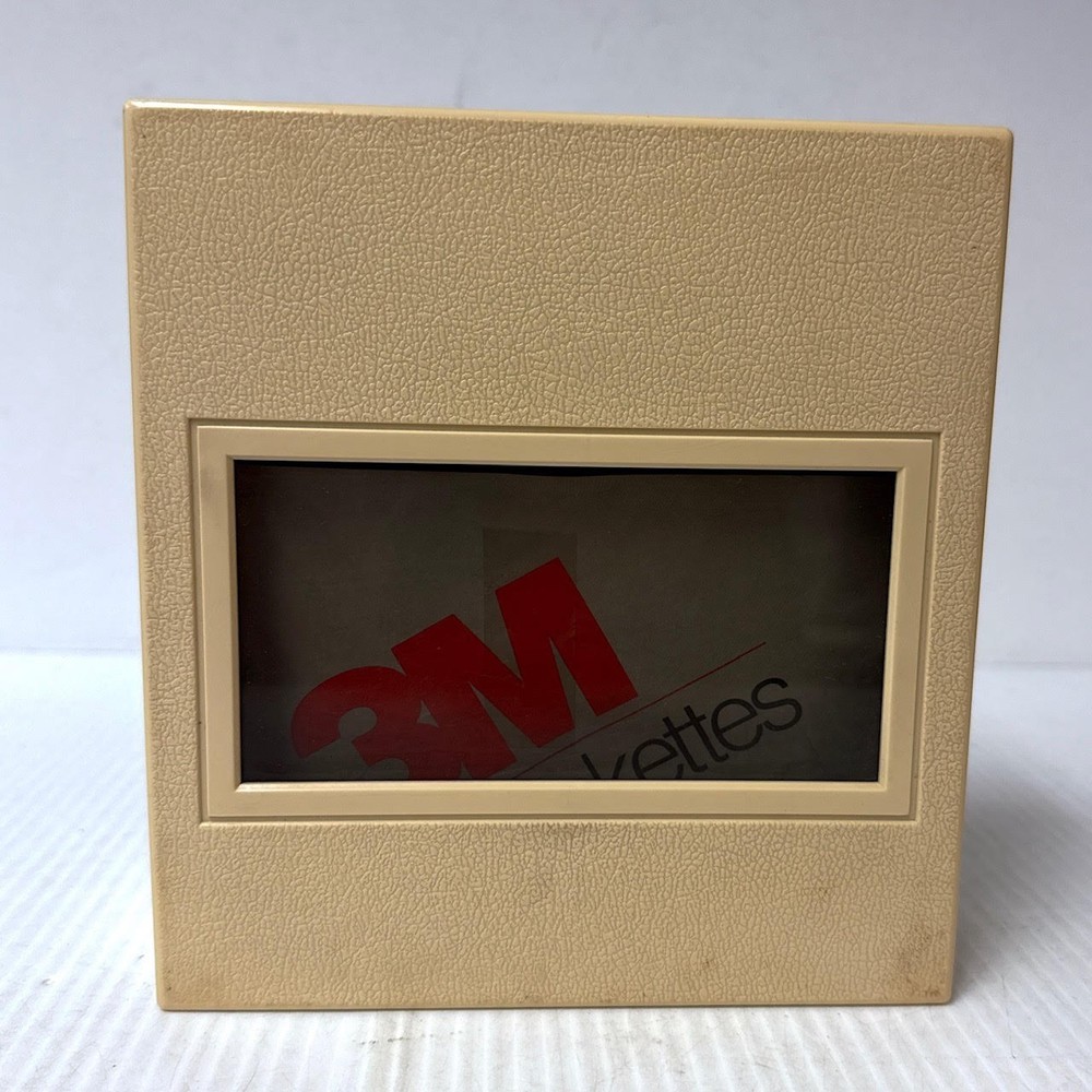 3M 5 1/4 Inch Floppy Disk Flip N Stack Storage Case Box Stackable With 12 Disks