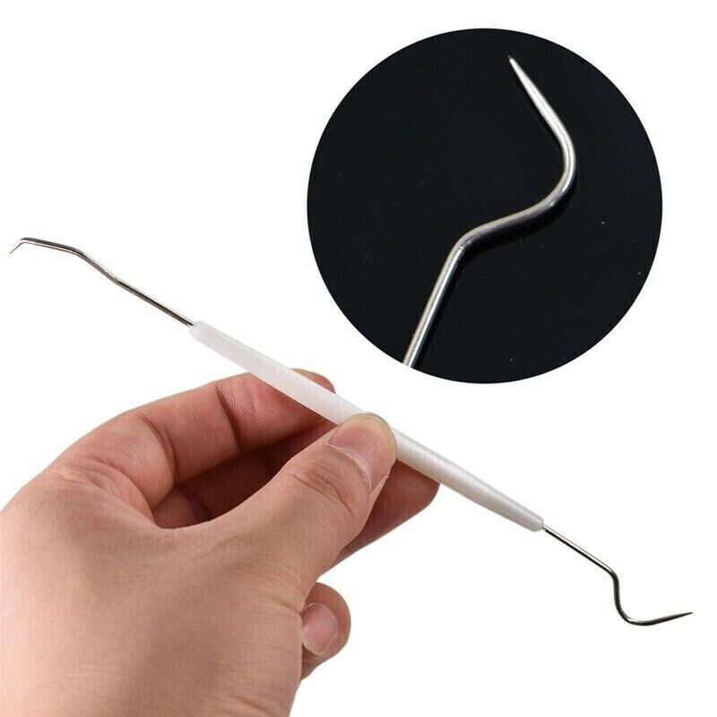 100 Pcs Disposable Dental Basic Instrument Probe Explorer Aseptic Packaging