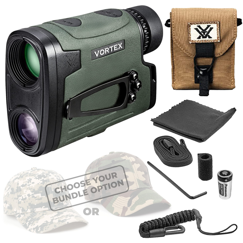 Vortex Optics Viper HD 3000 Laser Rangefinder LRF-VP3000 with Free Hat Bundle