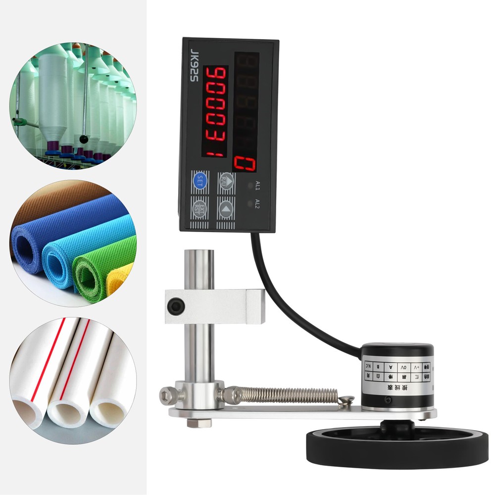 Rolling Wheel Electronic Digital Meter Counter Length Measure Tool w/ Encoder US