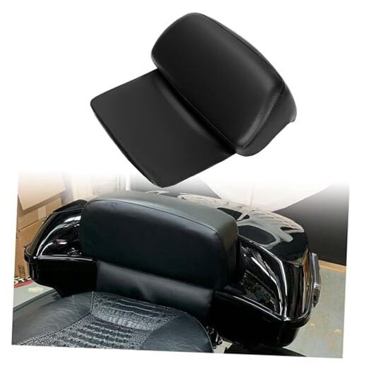 Chopped Razor Motorcycle Trunk Backrest Pad Compatible with 14-24 Harley