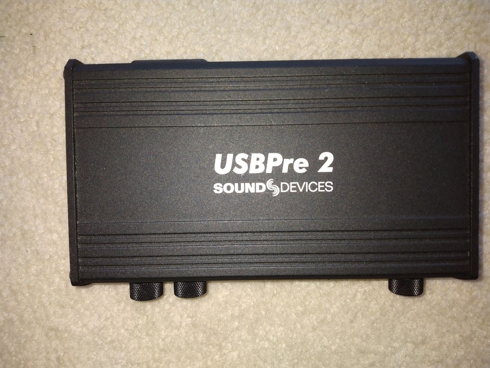 Sound Devices USBPre 2 - AD/DA DAC Audio Interface / Mic Pre-amp