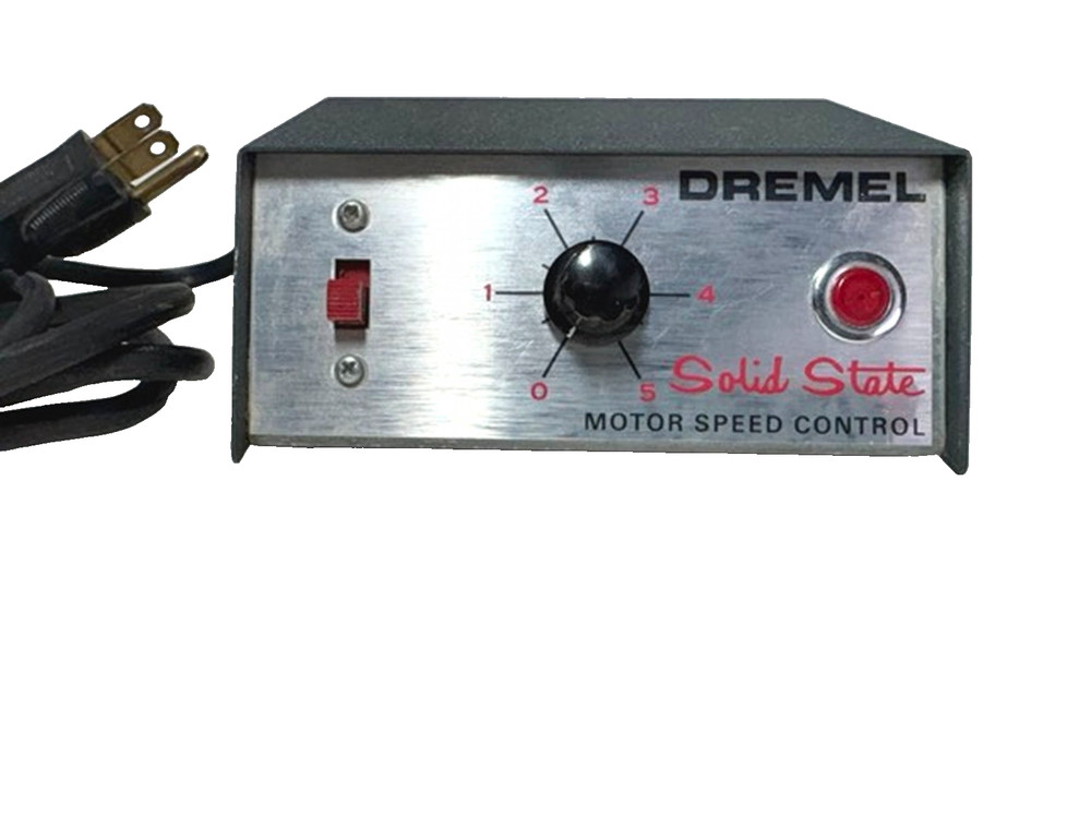 Vintage Dremel Solid State Motor Speed Control Model 219 Tested & Working