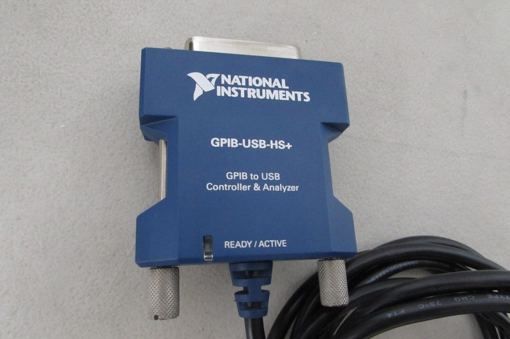 Used National Instruments NI GPIB-USB-HS+ Controller / Analyzer Free Shipping#HL